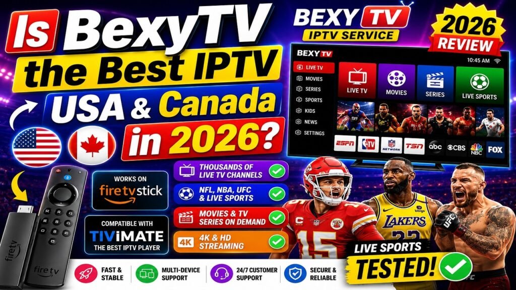 Best IPTV for NFL Games 2026